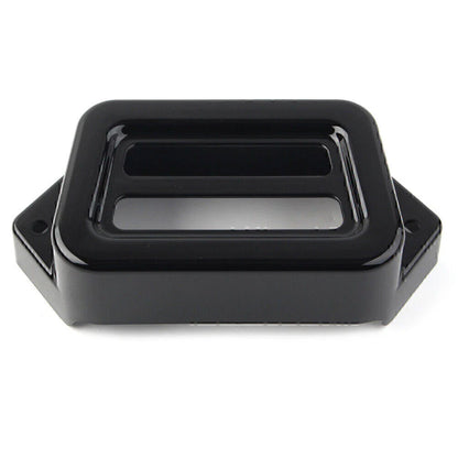 Black Voltage Regulator Cover for Harley Road Glide, Road King (1998-2008)