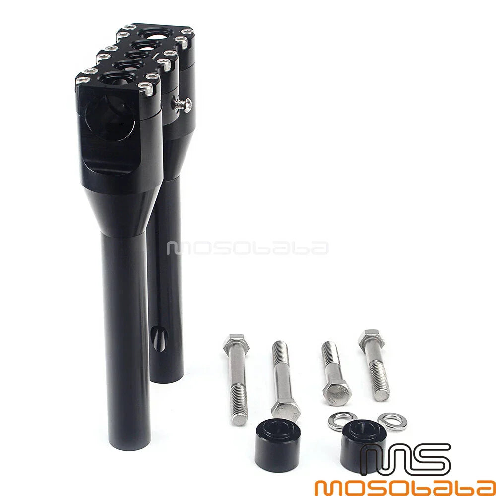 10'' Tall Handlebar Riser 1-1/2" for Harley Softail Dyna Street Bob (2018-2023)