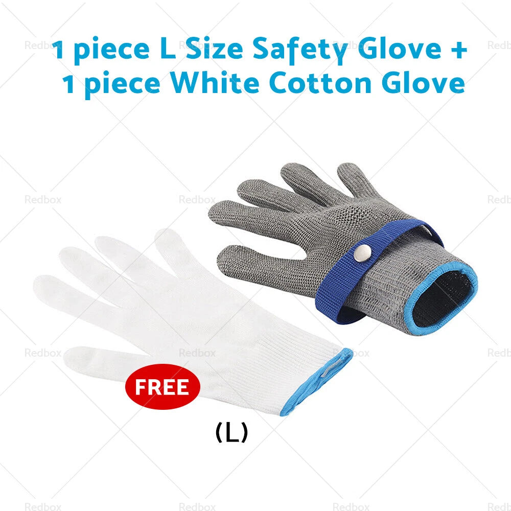 Stainless Steel Cut Proof Stab Resistant Butcher Gloves for Various Models