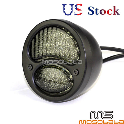 Integrated Taillight Rear Brake Stop Lights for Harley Cafe Racer