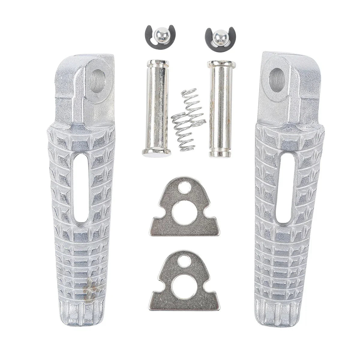Rear Passenger Footrests Footpegs Bracket Set for Suzuki GSXR1000 (2007-2008)