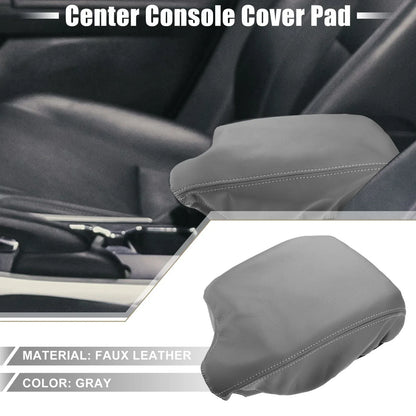 Car Center Console Armrest Cover Trim for Honda Accord (2013-2017) Gray