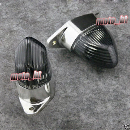 Smoke Rear Turn Signal Light Lens for Kawasaki Ninja ZX10R ZX6R (2004-2006)