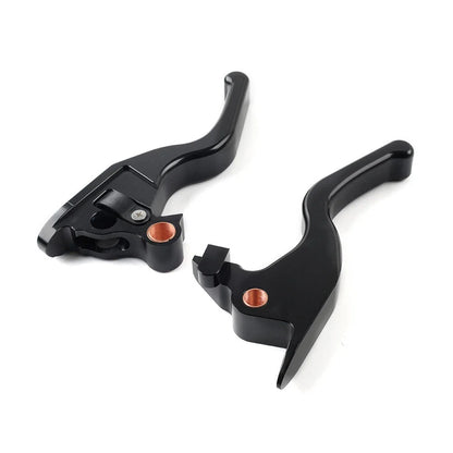 Black Brake Clutch Levers 5.9" for Softail Breakout 114 FXBRS (2018-2020)