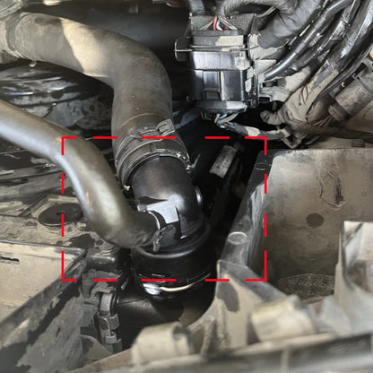 Coolant Hose Flange Upper Connector for VW Golf Mk5 Mk6 (2004–2013)