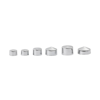 Chrome Bolt Topper Caps for Harley Davidson Electra Glide 2007-2013