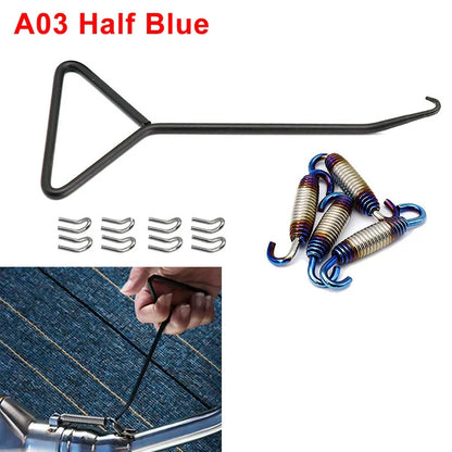 Exhaust Pipe Muffler Mounting Springs for Motorcycle (A03) 79 Characters Max
