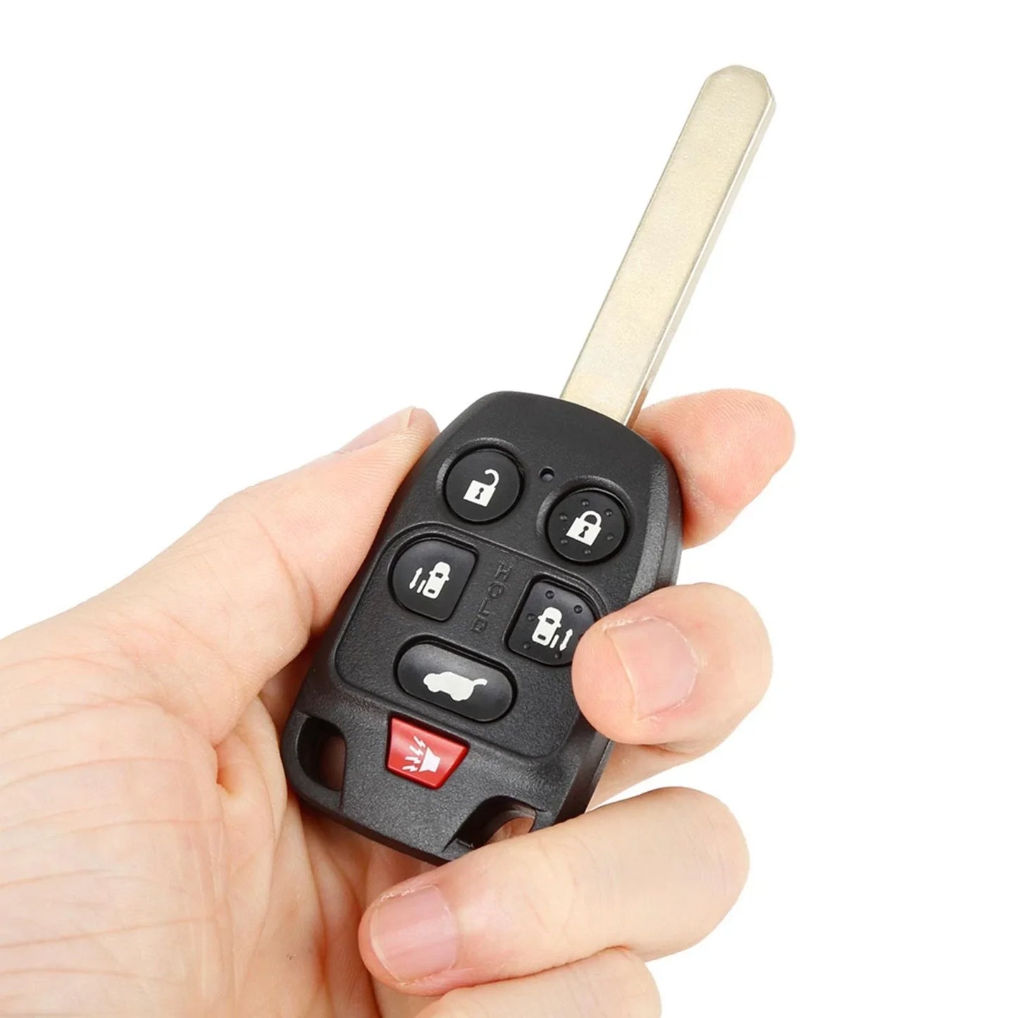 Car Key Fob Shell Case for Honda Odyssey 2011-2013 - 6 Key Buttons