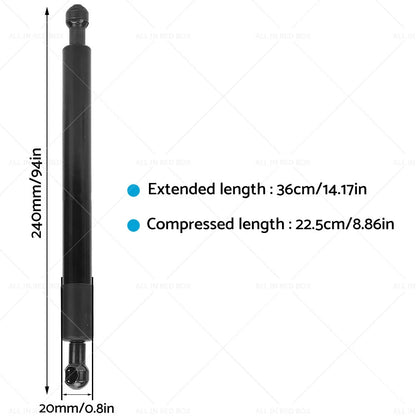 Tailgate Assist Shock for Ram 1500 09-18, 2500/3500 10-18 (DZ43301)