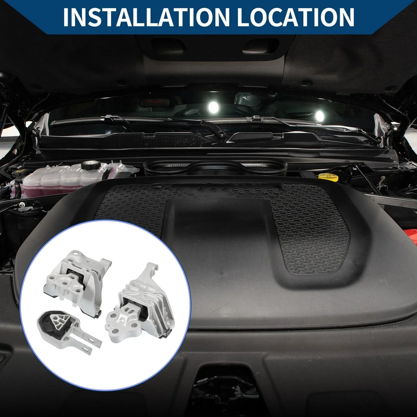 Engine Motor Mount Set for Dodge Dart (2013-2016) - 1 Set