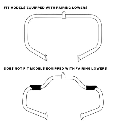 6.5" Lower Vented Fairings & Speakers for Harley Road Glide (2014-2024)