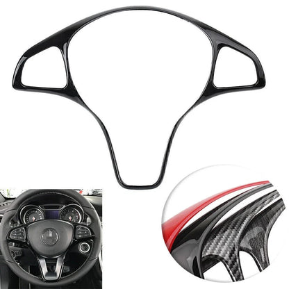 Steering Wheel Cover Trim for Benz A B C E S GLA GLC CLA GLE GLS CLS
