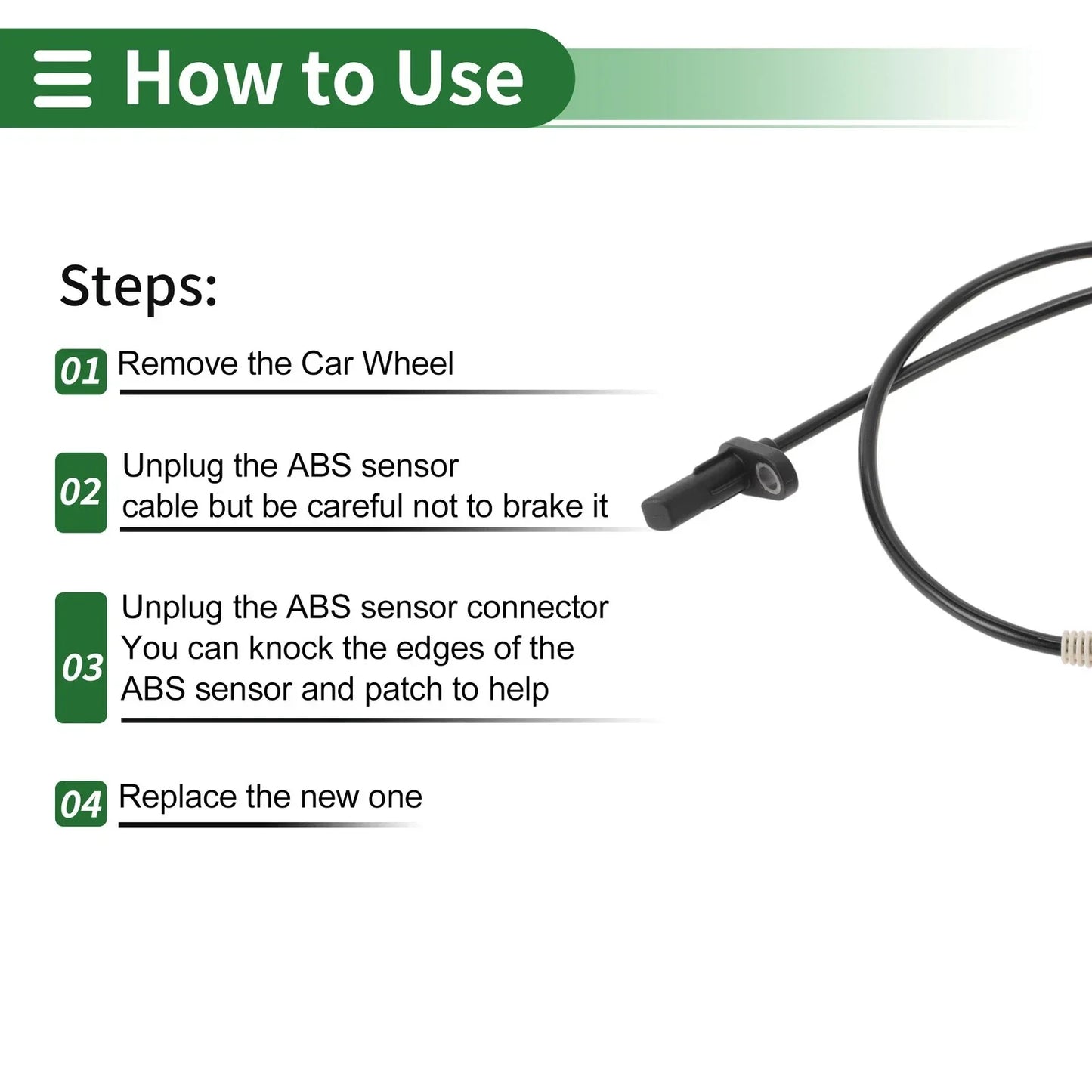 ABS Wheel Speed Sensor for BMW 7 Series G12 (2015 - 2022)