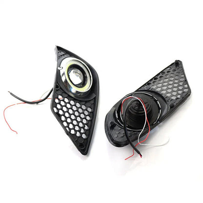 LED Fog Light Grille for Mercedes Benz C230 C250 C300 C350 (2007-2015)