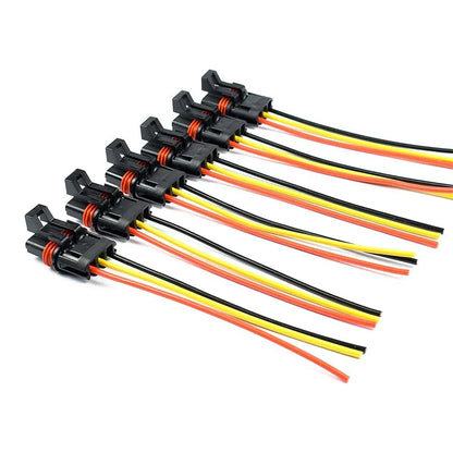 6Pcs Pulse Power Plug Pigtail Connector for Polaris Ranger XP 1000 (2017-2023)