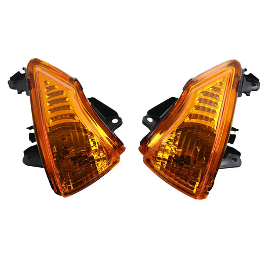 Amber Front Turn Signals Lights for Kawasaki ER-6N (2009-2011)