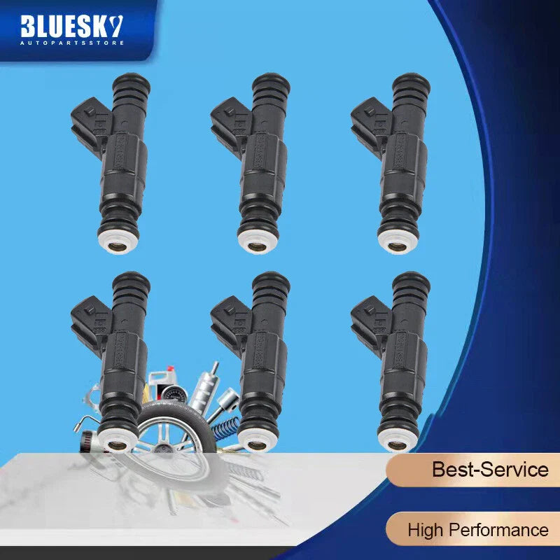 6 x Fuel Injectors for Ford Falcon AU 4.0L, Jeep Cherokee, Dodge 3.7L