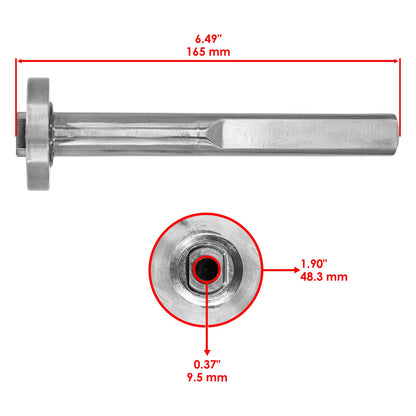 Caltric Spindle Shaft Replacement for Troy-Bilt Wide Cut 12A (2003–2006)