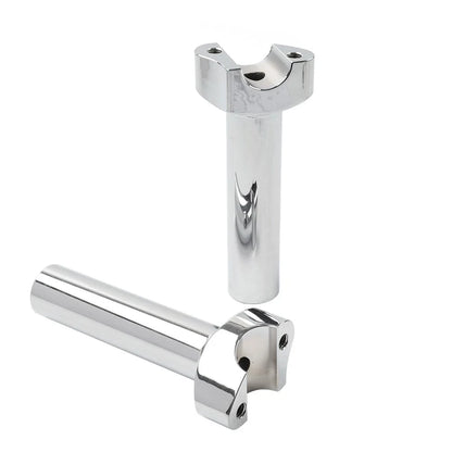 5.5" Straight Handlebar Risers for Harley Touring Dyna Street Bob (2006-2023)