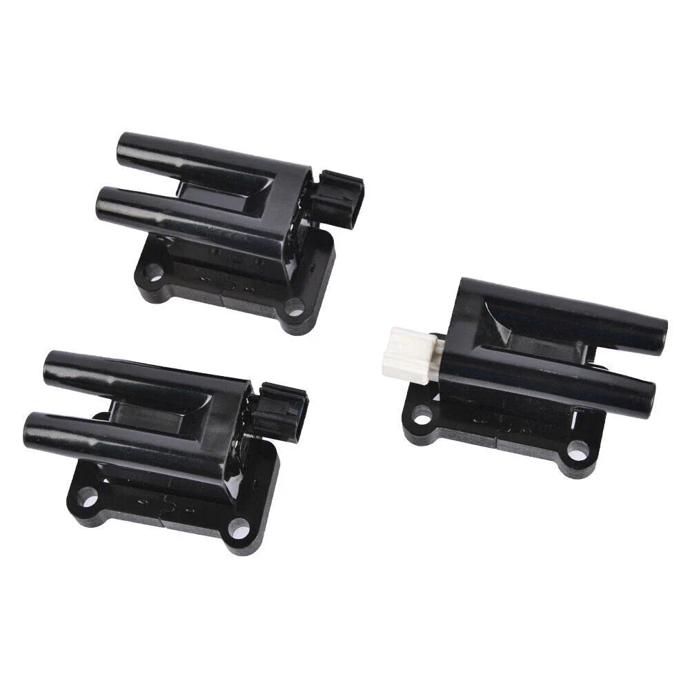 3 x Ignition Coil Pack & Lead Kit for Mitsubishi Pajero Challenger Triton (2000-2015)