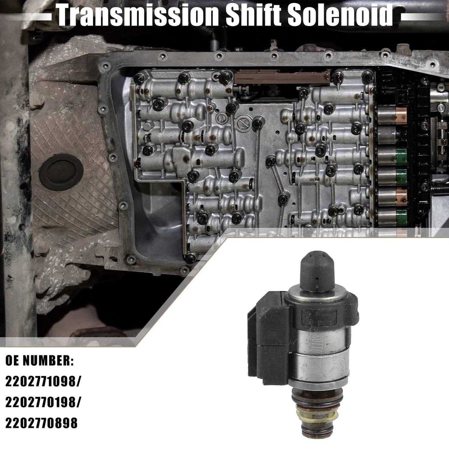 Transmission Shift Solenoid for Mercedes Benz 722.8 (2004-2017)