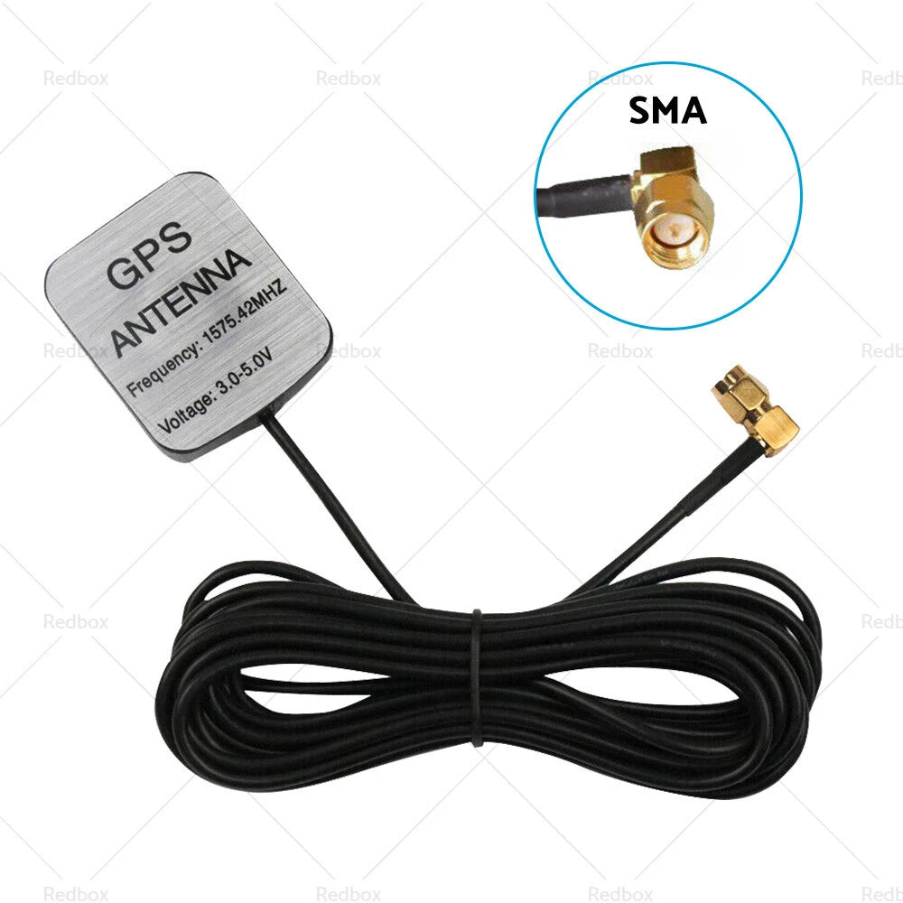 Active Aerial Extension Cable for Car DVD Head Unit Stereos GPS Antenna