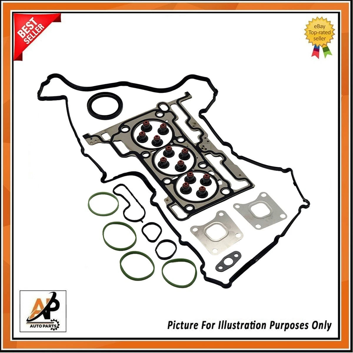 Head Gasket Set OEM Replacement for Ford Mondeo Transit 1.0 Ecoboost (2017–2019)