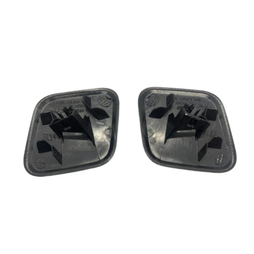 Headlight Washer Nozzle Cover Caps  for Ford Focus (2015-2018) Black