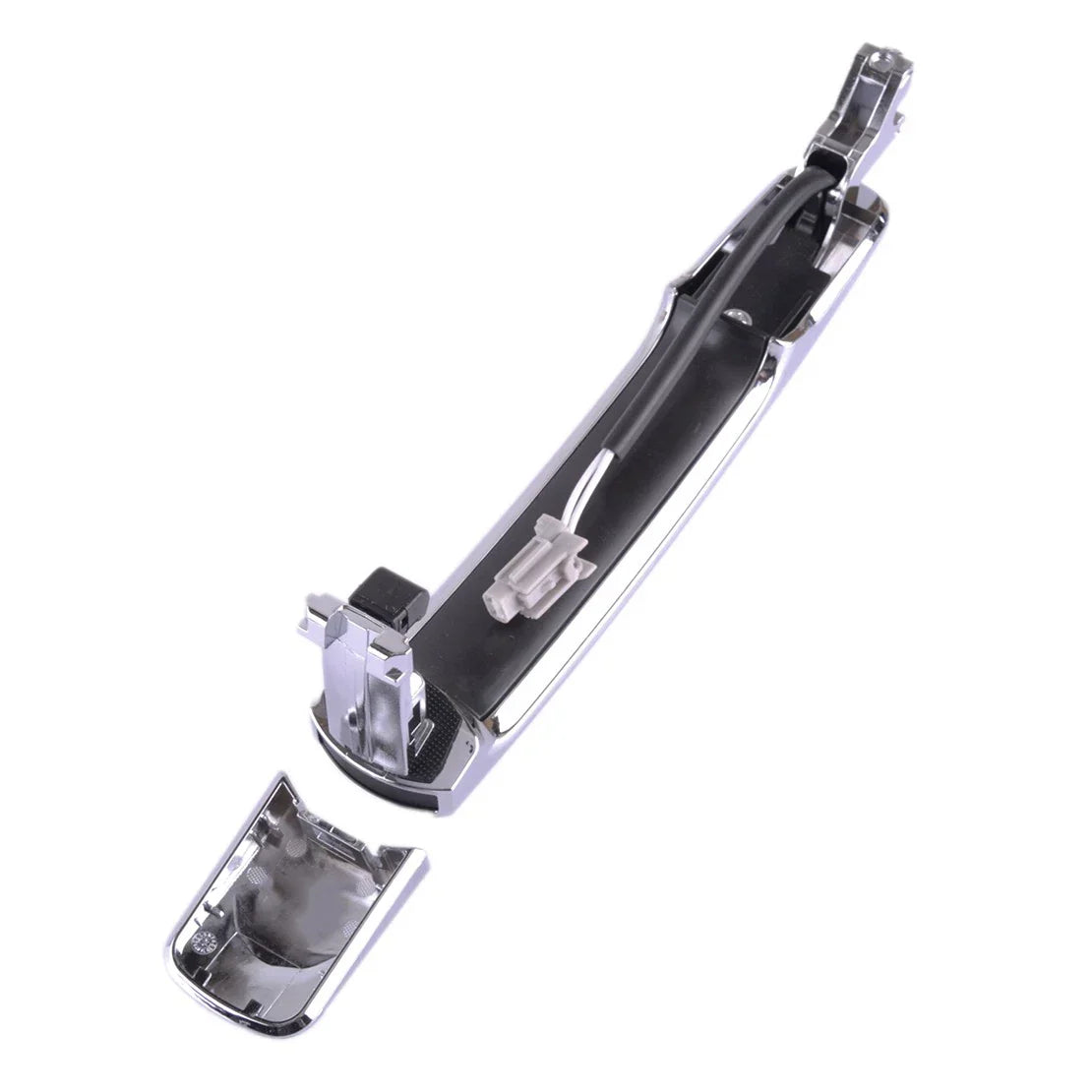Silver Front Right RH Exterior Door Handle for Nissan X-Trail SUV (2007-2014)