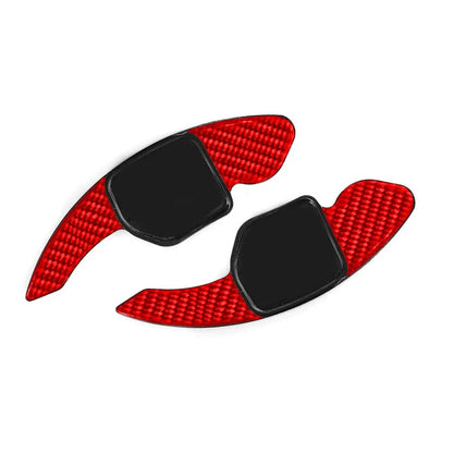 Steering Wheel Shift Paddle Extensions  Red for Audi A3 A4 A5 A6 A7 A8 Q5 Q7 S3 S5