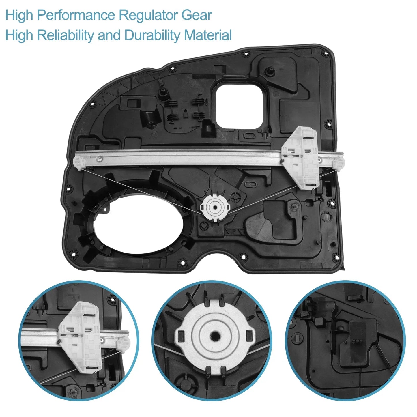 Rear Right Power Window Regulator for Dodge Ram 1500 Laramie SLT ST (2002-2023)