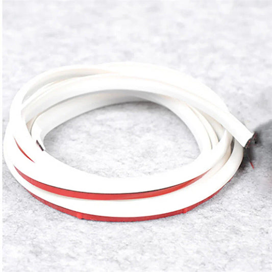 10M White T Sealed Strip Rubber Universal Fender Bumper Trim Weatherstrip