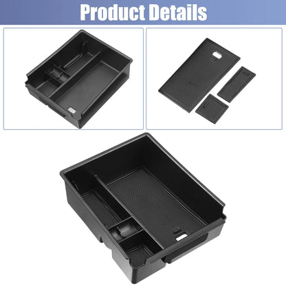 Car Center Console Storage Box for Hyundai Tucson NX4 (2021-2022) Black