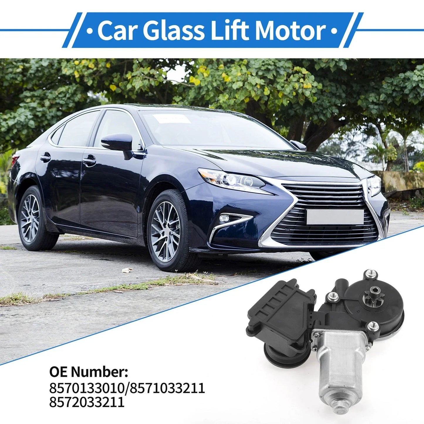 Power Window Regulator Lift Motor for Lexus ES350 V6 3.5L (2007-2012)
