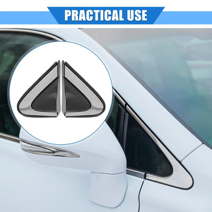 2 x Car Front Left Right Door Mirror Flag Covers for Honda CR-V (2012-2016)
