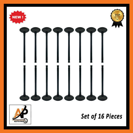 16 Inlet Valves Set OEM Replacement for Land Rover 4.4 Diesel (448DT) (2009–2013)