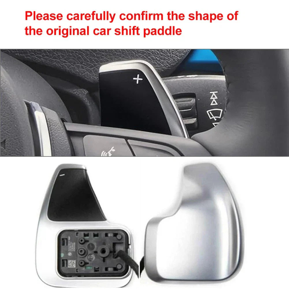 Steering Wheel Paddle Shifter Extensions for BMW 1 2 3 4 5 6 7 Series X1 X3 X4 X5 (2006-2023)