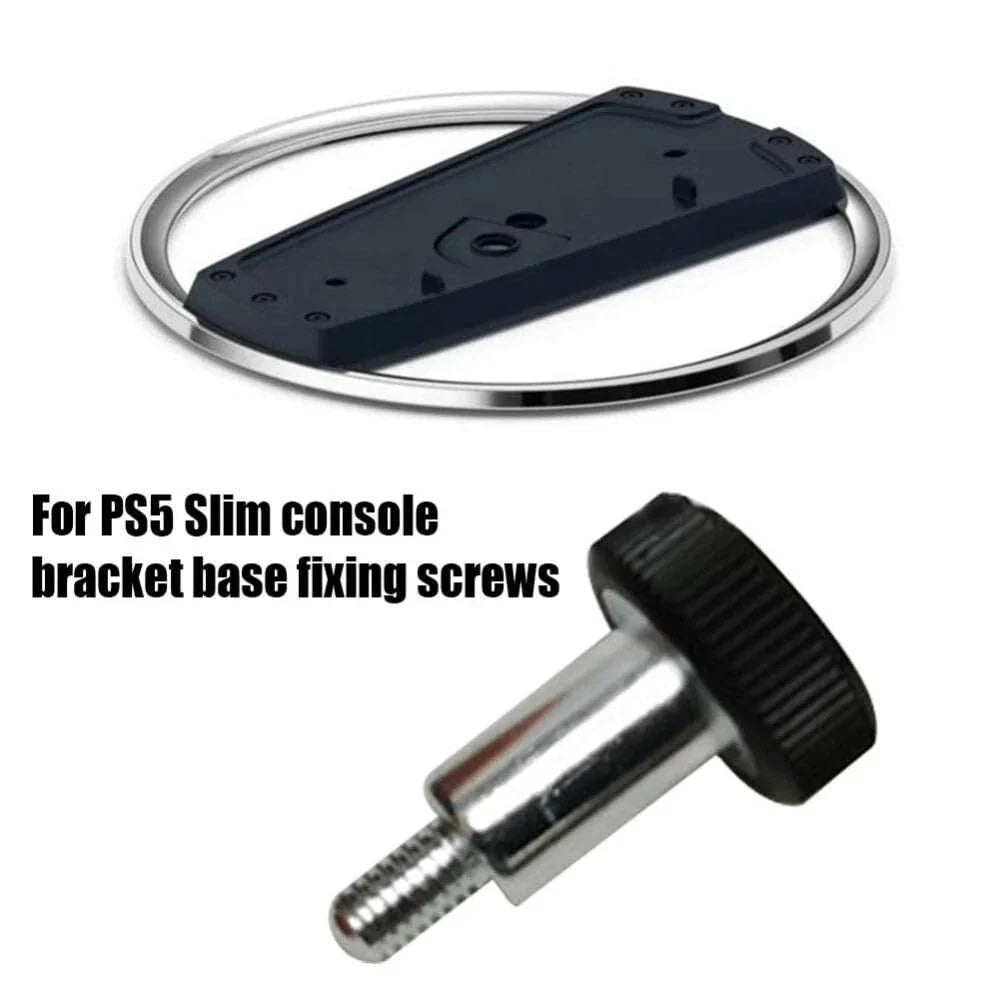 Vertical Stand Dock Base Screw for PS5 Slim Console Replacement