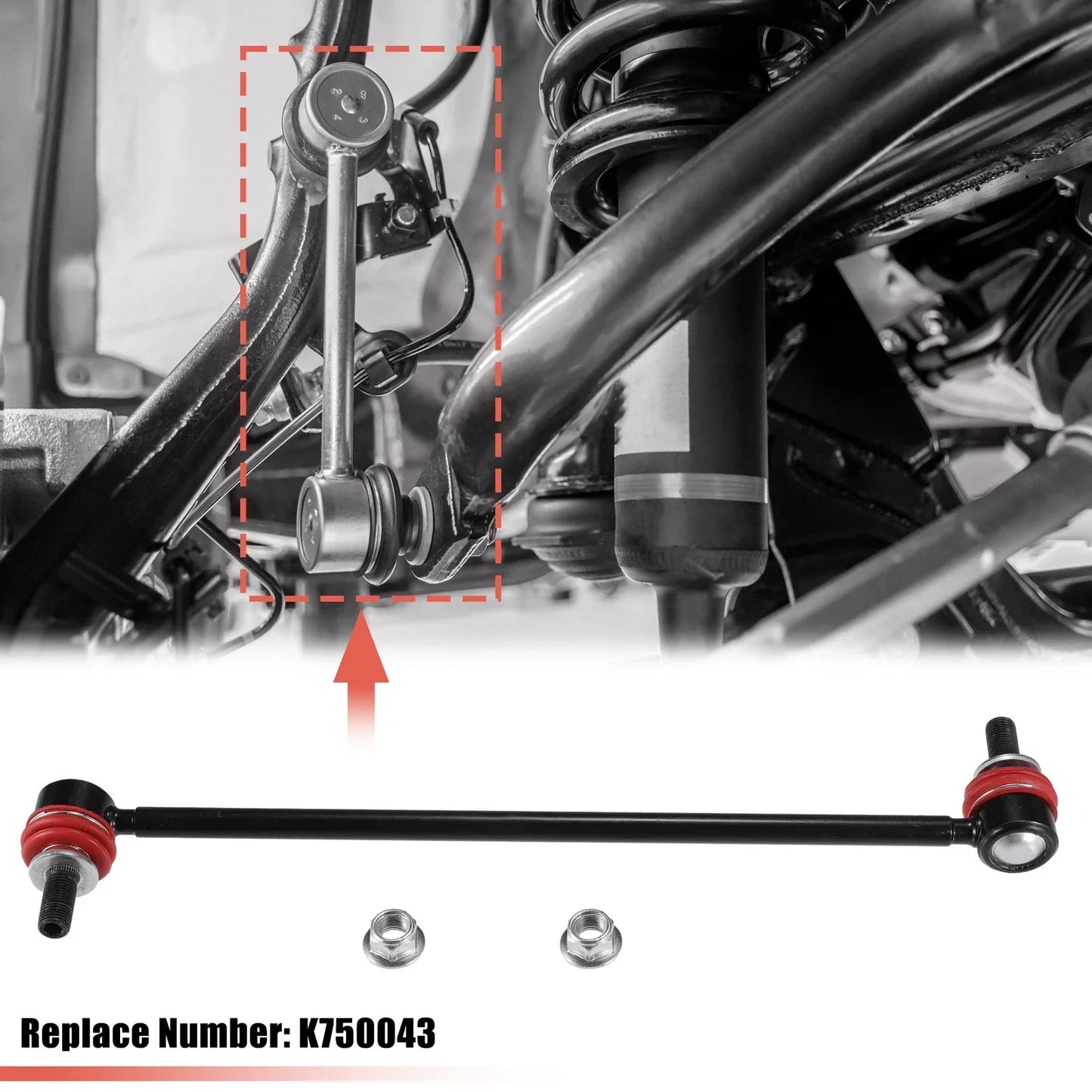 2 x Front Sway Bar Links for Toyota RAV4 (2013-2018)