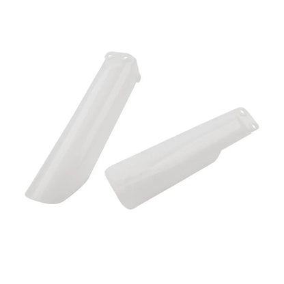 White Front Fork Guard Covers for Chinese 125-190cc Pit Dirt Bikes