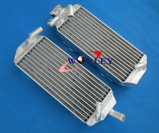 Aluminum Radiator & Blue Hose for Suzuki RM250 (1996-2000)