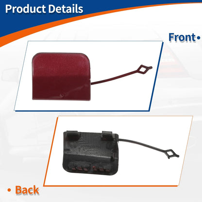 Rear Tow Hook Cover for Mercedes-Benz A W177 (2019-2023) - Red