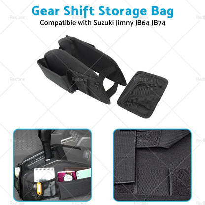 Gear Shift Storage Bag Organizer Tray for Suzuki Jimny (2019-2022)