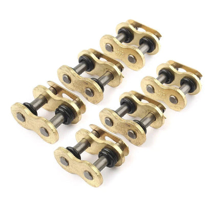 6PCS Master Chain Connector Link w/ O-rings for Motorcycle Dirt Pit Bike