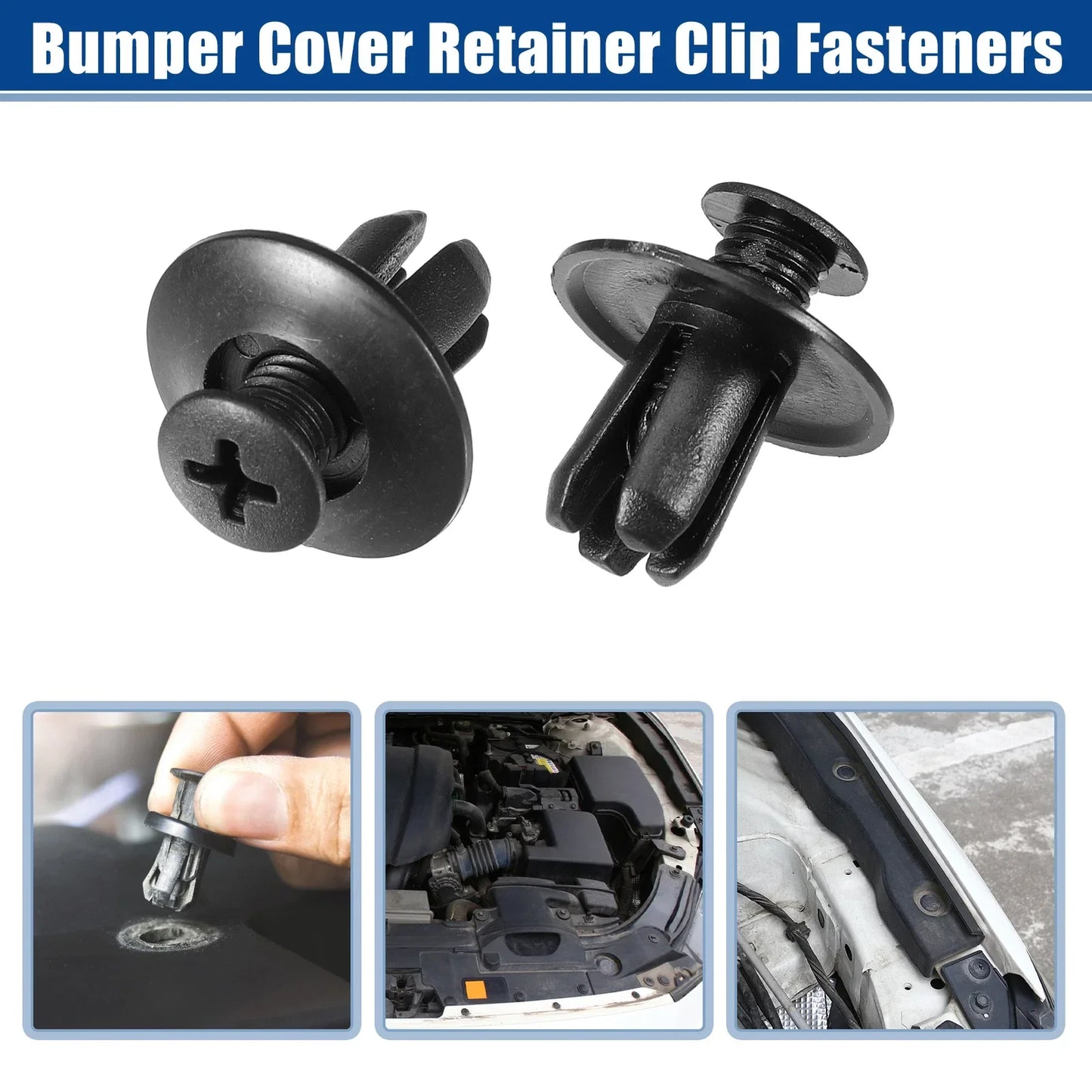 Bumper Cover Retainer Clips 20 x for Hyundai Sonata (2011-2014)