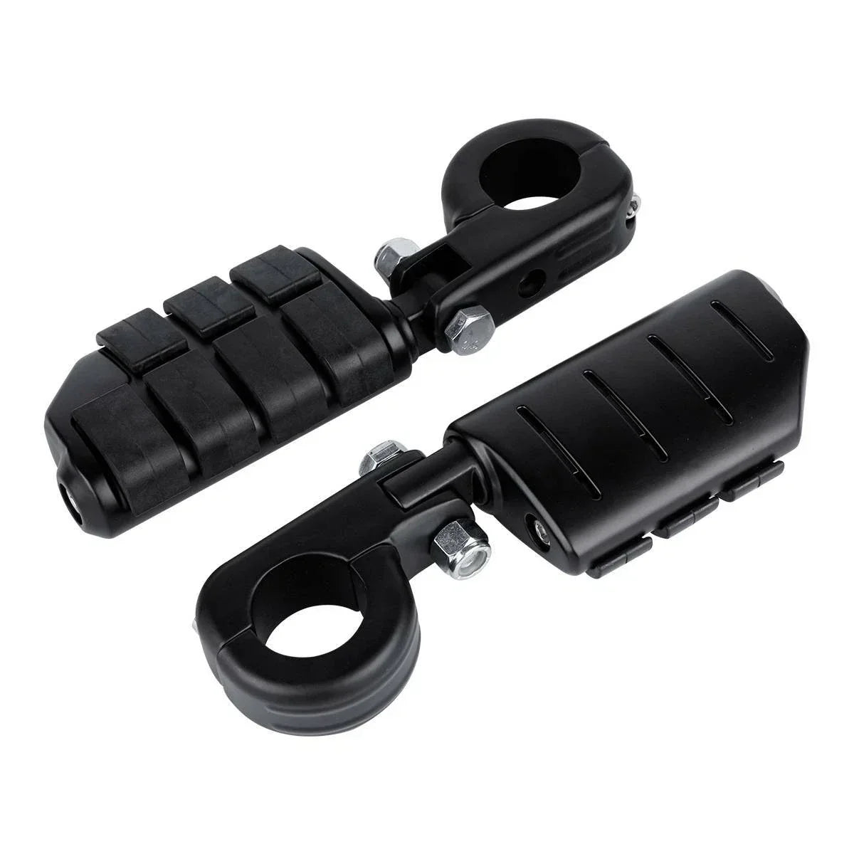 Matte Black 32mm Highway Engine Guard Footpegs for Harley Dyna Sportster