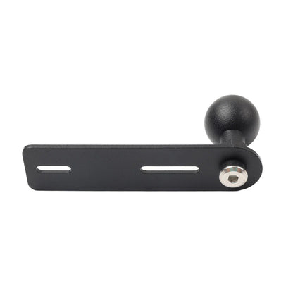 Universal Aluminum Ball Head Base GPS Phone Holder Bracket Clamp Stand Black