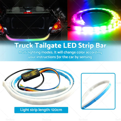 LED Tailgate Strip Bar Light for Truck - Reverse Brake Turn Signal Waterproof