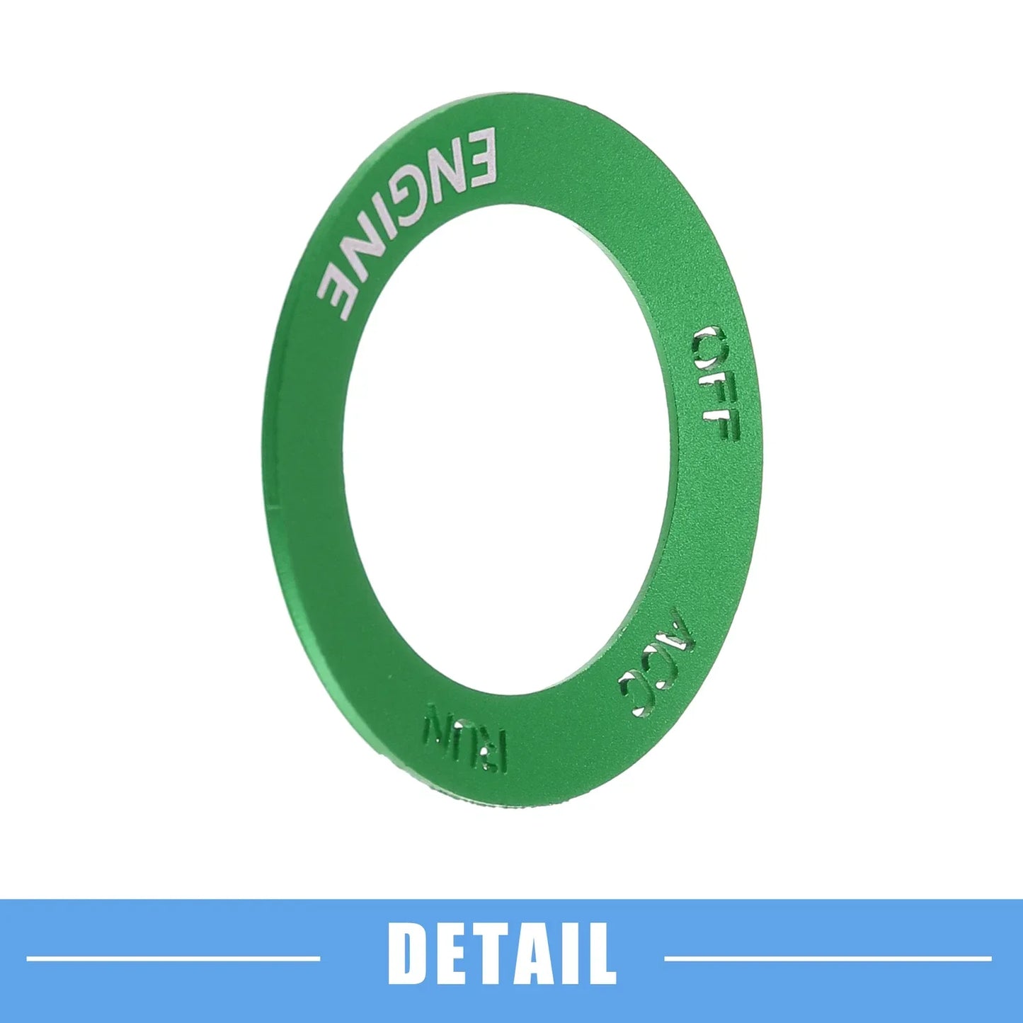 Engine Start Button Sticker for Dodge Charger Challenger Aluminum Alloy Green