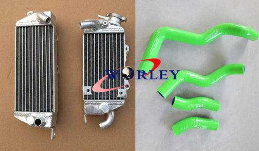 Aluminum Radiator + Hoses for Kawasaki KLX250 KLX250R 1993-1996